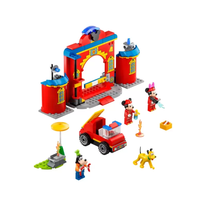 Autopompa e caserma di Topolino e i suoi amici - Lego Disney 10776
