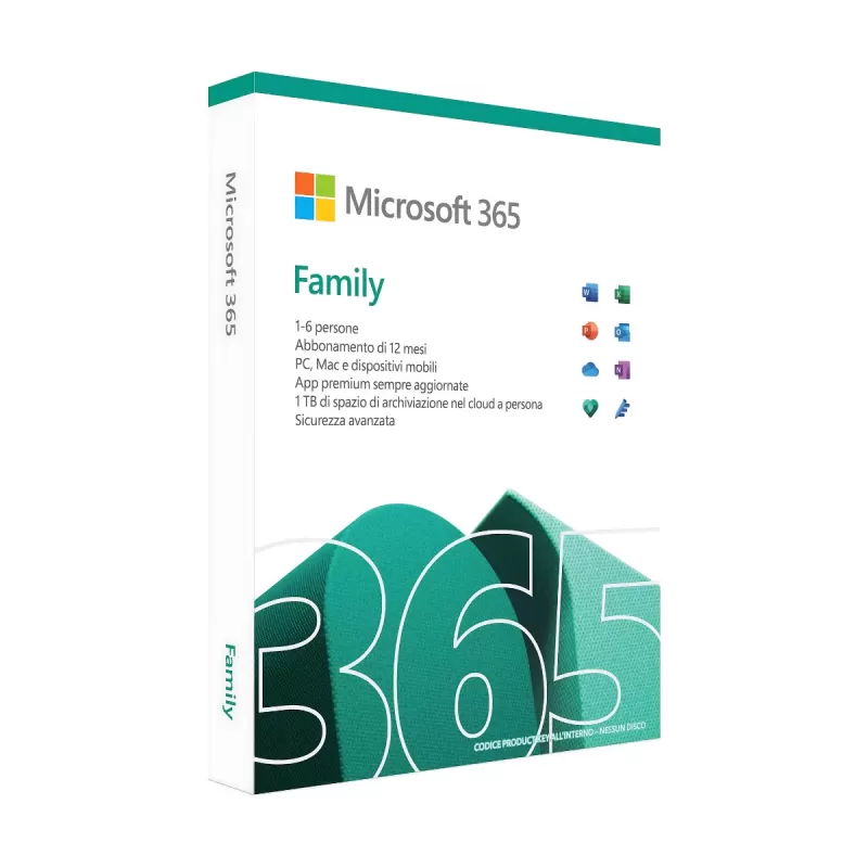 Microsoft Office 365 Family 6 Utenti