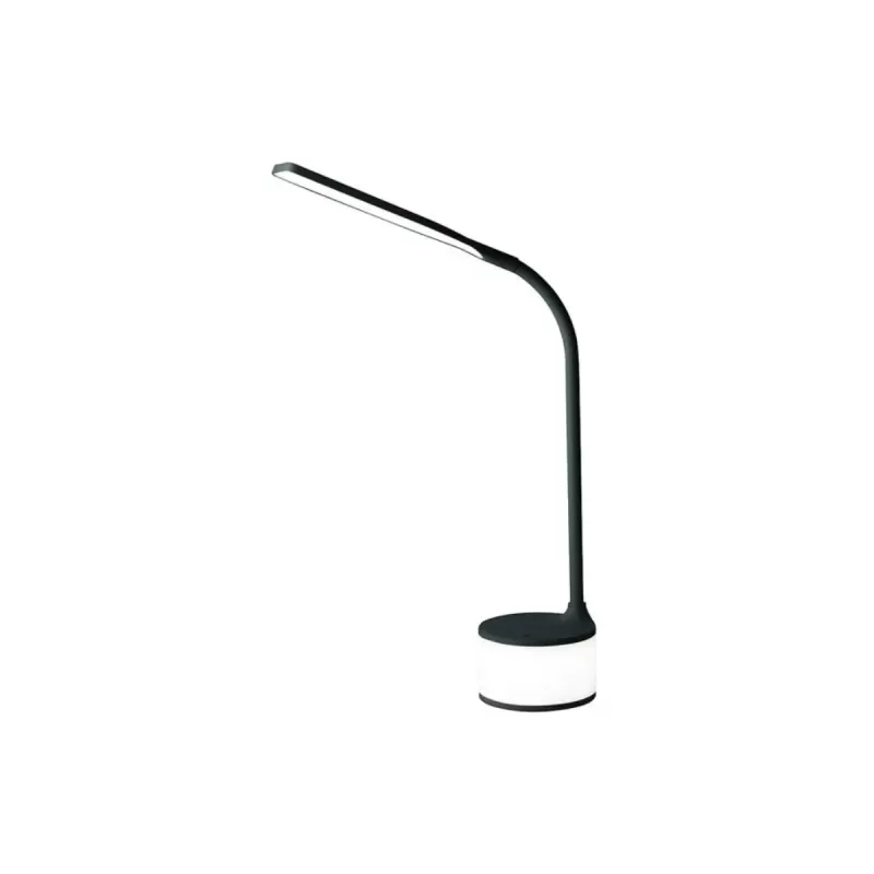 Lampada Desk Led Mediacom - LAMP7 - 3 modalità luce e intensità - Nera