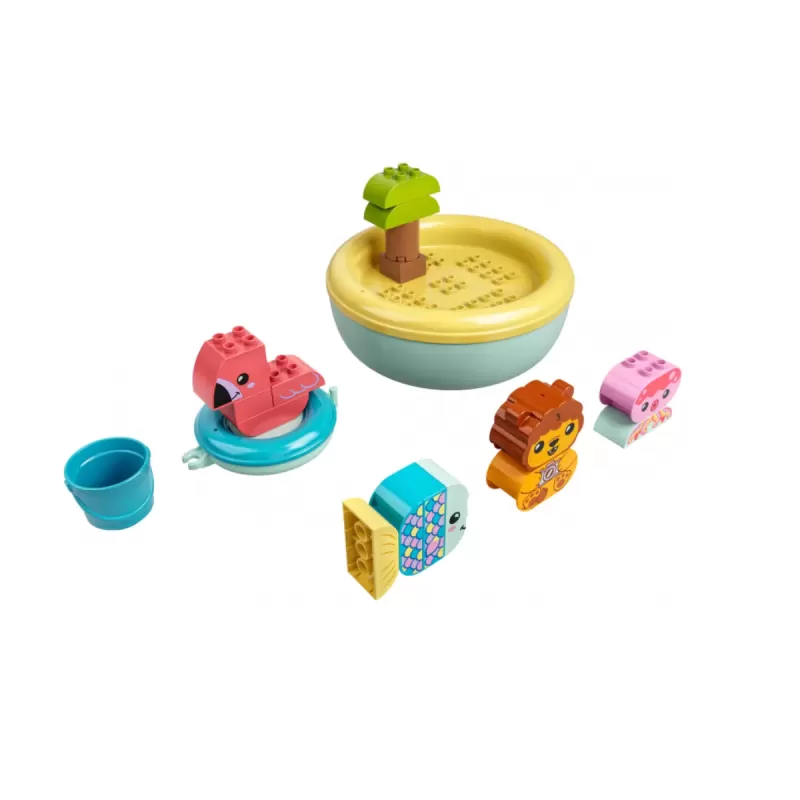 Ora del Bagnetto: isola degli animali galleggiantei - Lego Duplo 10966
