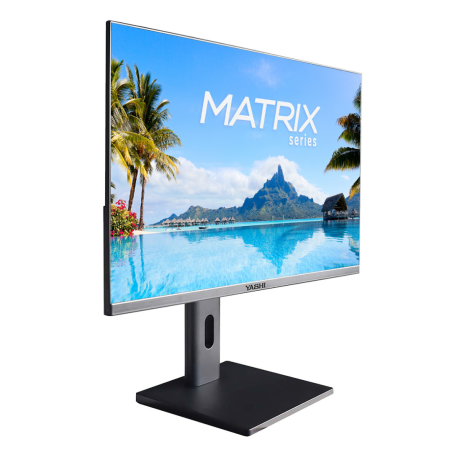 Monitor Yashi Matrix 27" VA FHD 4ms 75Hz HDMI VGA Multimediale - Altezza Regolabile