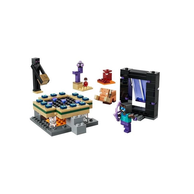 Viaggio nel Portale del Nether e dell’End - Lego Minecraft 21584