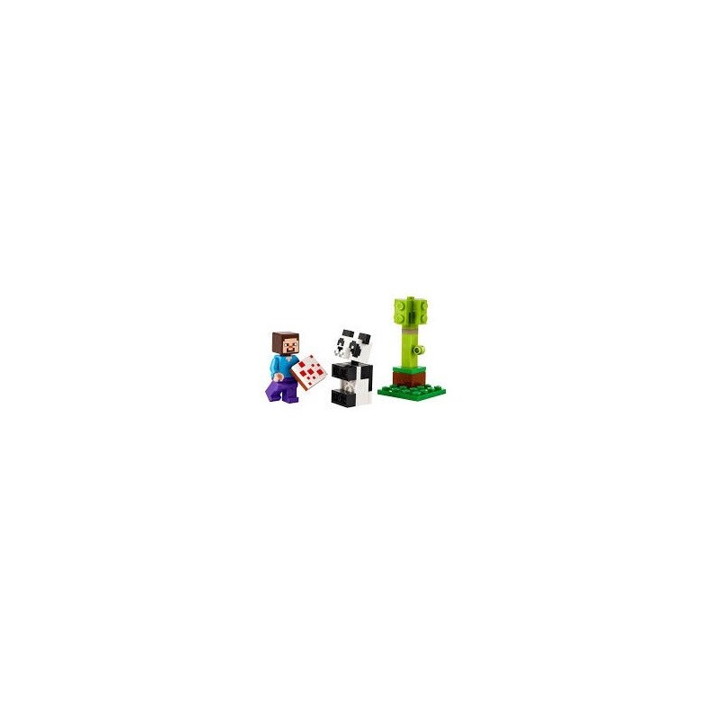 Steve e Baby Panda - Lego Minecraft 30672