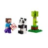 Steve e Baby Panda - Lego Minecraft 30672