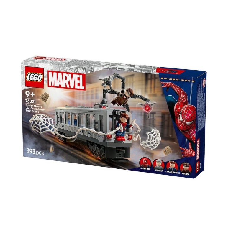 Spider-Man contro Doc Ock: duello sul treno - Lego Marvel 76321