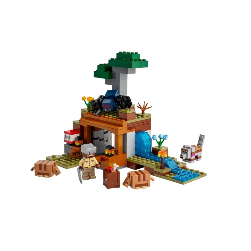 Spedizione nella miniera dell’armadillo - Lego Minecraft 21269