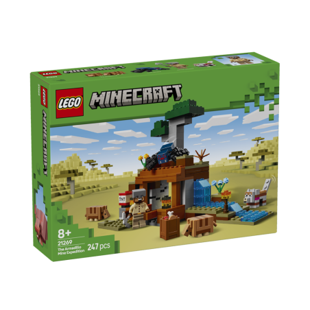 Spedizione nella miniera dell’armadillo - Lego Minecraft 21269