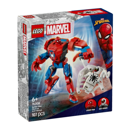Mech di Spider-Man contro Anti-Venom - Lego Marvel 76308