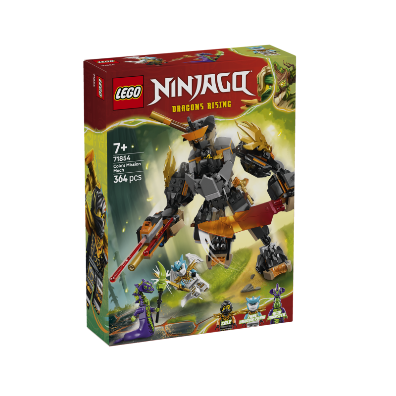 Mech della missione di Cole e drago Zane - Lego Ninjago 71854