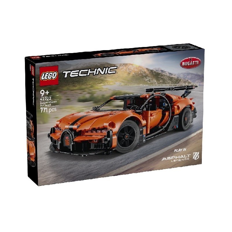 Hyper Car Bugatti Chiron Pur Sport - Lego Technic 42222