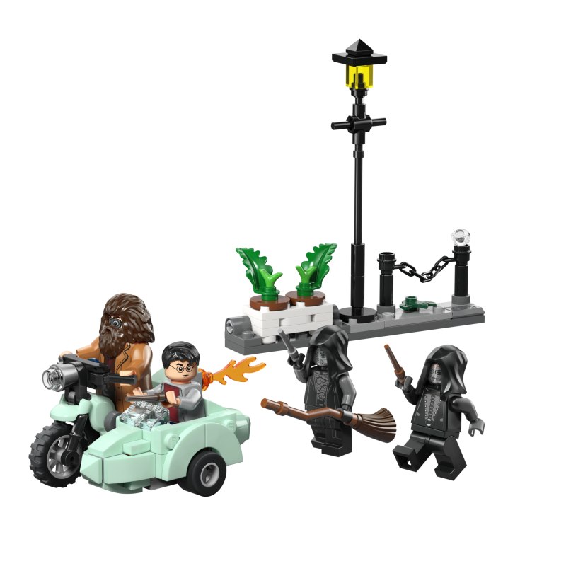 Fuga da Privet Drive di Hagrid™ e Harry - Lego Harry Potter 76459
