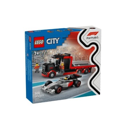 Display Truck F1® con auto da corsa Audi F1® - Lego City 60493
