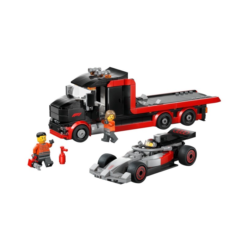 Display Truck F1® con auto da corsa Audi F1® - Lego City 60493