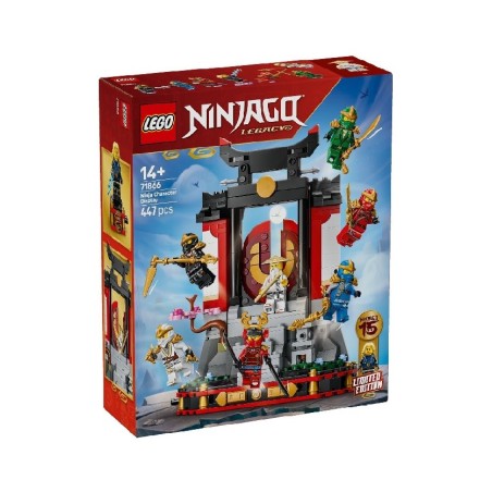 Display personaggi Ninja – 15° anniversario - Lego Ninjago 71866