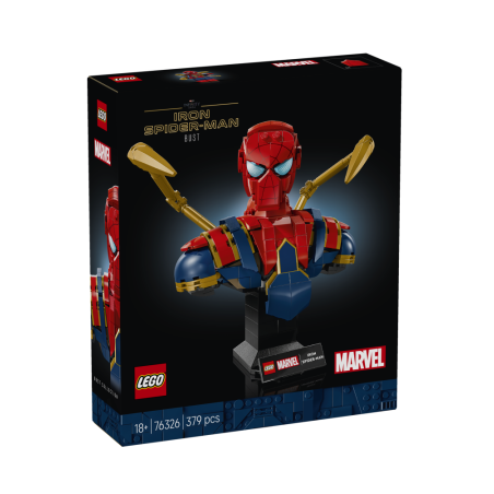 Busto di Iron Spider-Man - Lego Marvel 76326